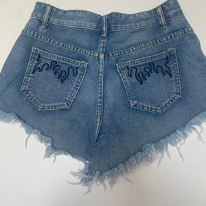 Shein jean shorts